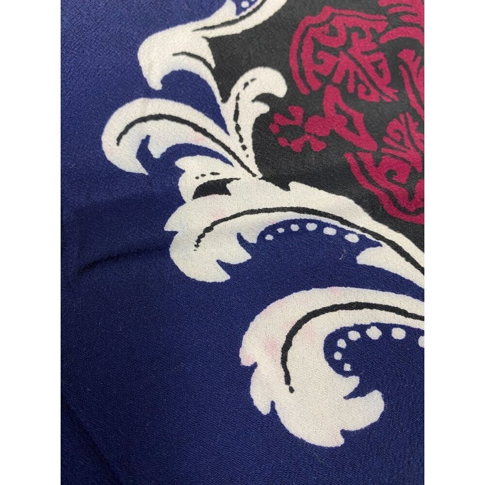 Express Floral Shift Dress Womens Size Medium Paisley Flowy Short sleeve Boho - Picture 12 of 12